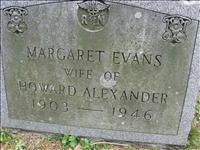 Alexander, Margaret (Evans)